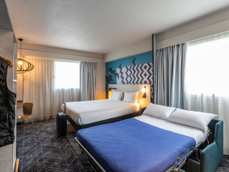 Chambre familiale à l'Hôtel Ibis Styles Bordeaux Mériadeck en Gironde (France, Aquitaine)