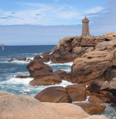Île d'Ouessant où les chiens sont acceptés, dans le Finistère, en Bretagne