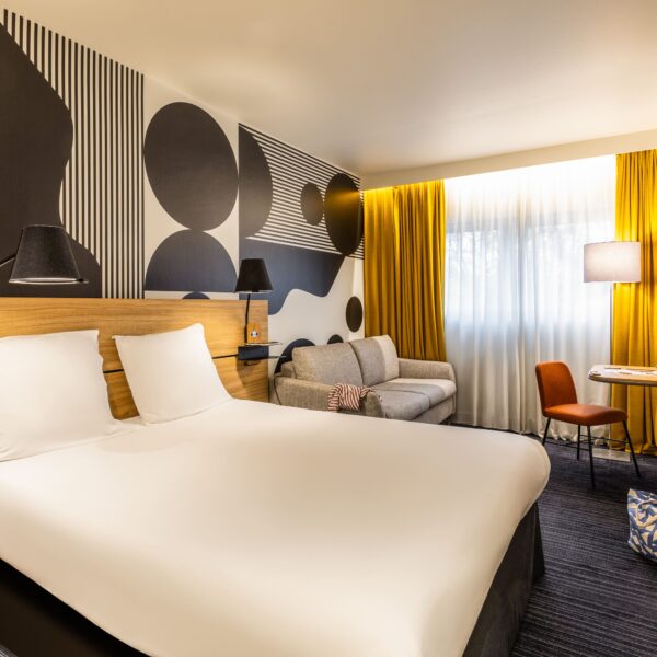 Chambre douillette de l''Hôtel Mercure Metz Centre en Moselle en Lorraine