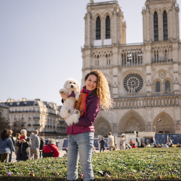 Notre Dame de Paris avec Strolls Paris, visite guidée dogfriendly Paris en France