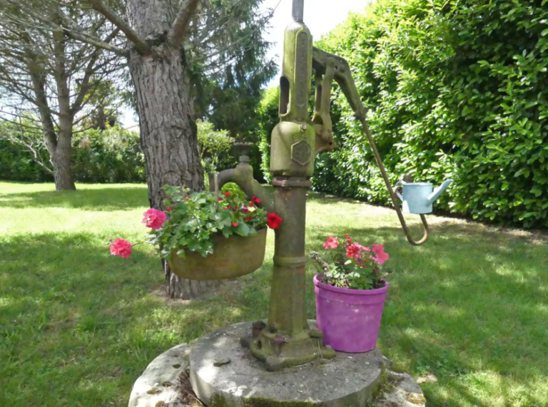 Jardin fleuri - Le Cottage Bleu à Lairoux en Sud Vendée proche de la Côte Atlantique