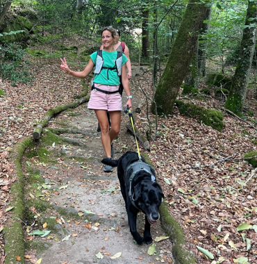 balade adaptée à un chien âgé