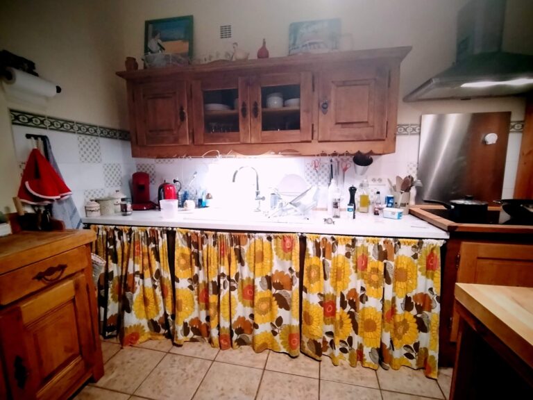Cuisine équipée dans le Gîtes Cévennes 3 chambre à Gagnières dans le Gard