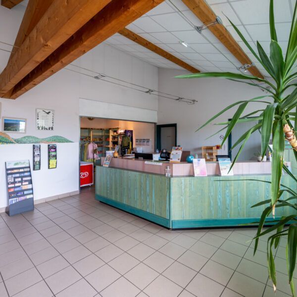 reception du camping Camping Seasonova les Vosges du nord