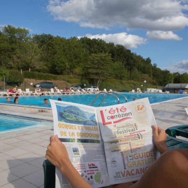 piscine du camping Aquadis Loisirs - Camping de Collonges-la-Rouge *** en Corrèze