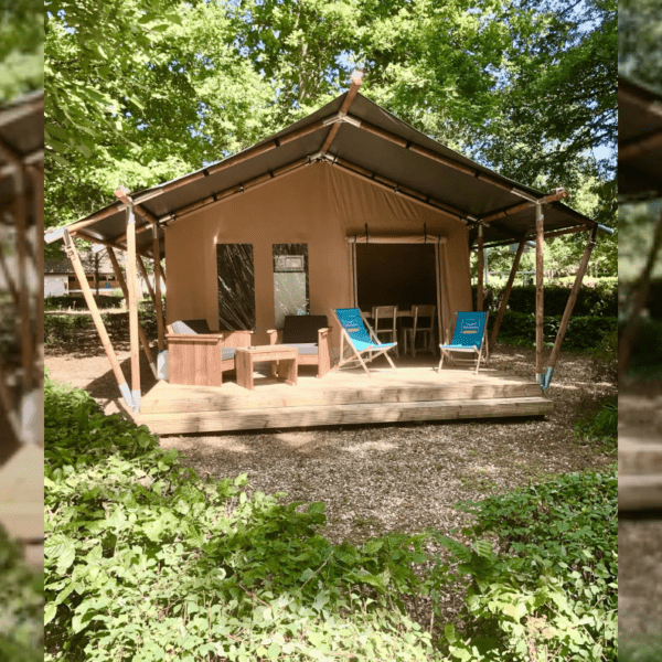 Locatif du camping l'Etang des bois dans le Loiret