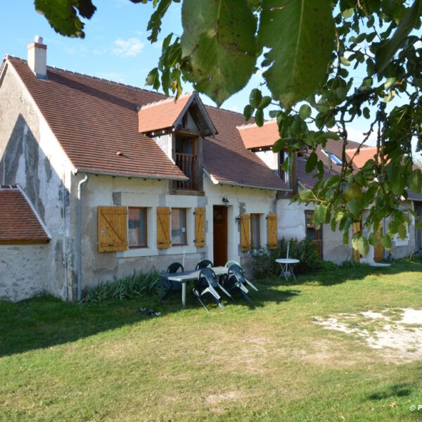 Jardin du Gite en Berry à Moulins sur Céphons dans l'Indre en Centre -Val de Loire