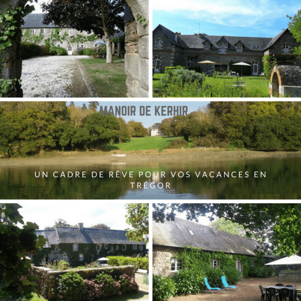 Arredores dos Gites du Manoir de Kerhir na Bretanha em Trédarzec nas Côtes d'Armor