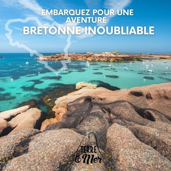 La cote bretonne proche du Gîte Le Roc’h Breiz’h en Bretagne dans les Côtes d'Armor à Plouguiel