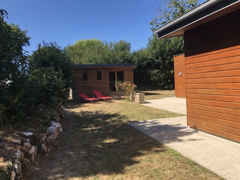 Jardin du Gîte Maison de Cheyenne en Pays Bigouden en Bretagne dans le Finistère à Plogastel-Saint-Germain
