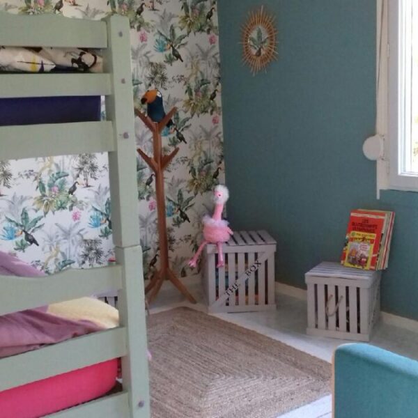 Chambre enfants dans le Gite chez Mickael et Solène en Bretagne dans les Côtes d'Armor à Saint Alban