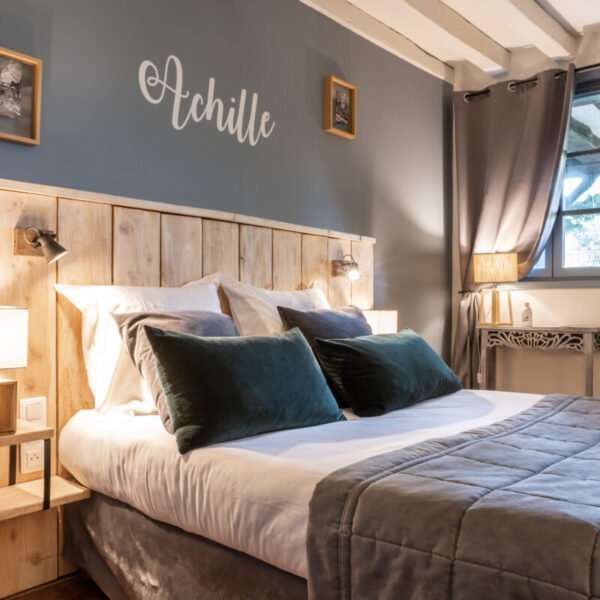Chambre double du Domaine de Geffosses en Normandie dans le Calvados à Pont l'Evêque