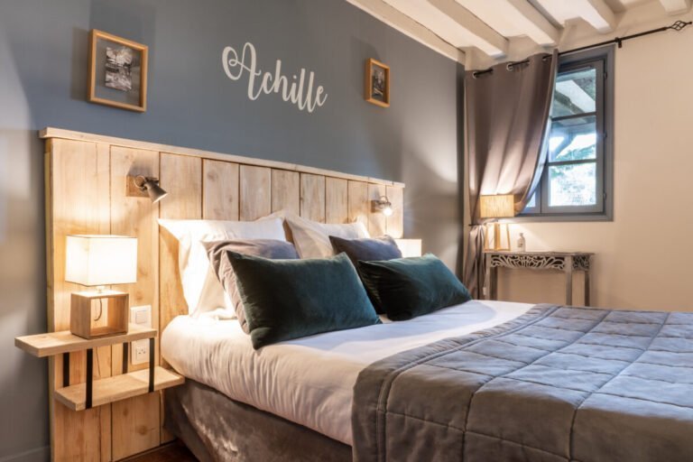 Chambre double du Domaine de Geffosses en Normandie dans le Calvados à Pont l'Evêque