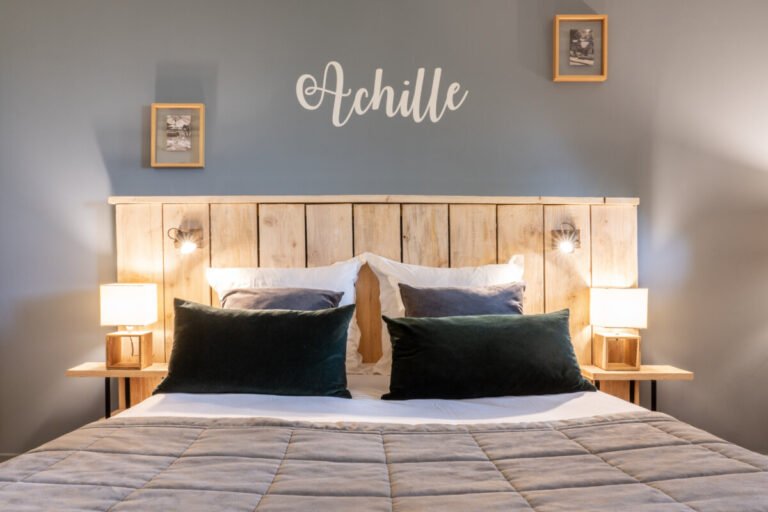 Chambre double du Domaine de Geffosses en Normandie dans le Calvados à Pont l'Evêque