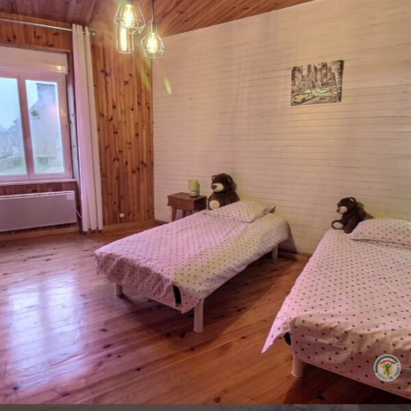 Chambre dans le Gîte Trémelois en Bretagne dans les Côtes d'Armor à Trémel