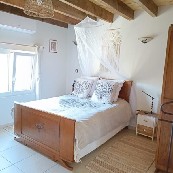 Chambre double des Gîtes de la Montée Perdrix en Allier dans la région Auvergne Rhône Alpes à Toulon sur Allier