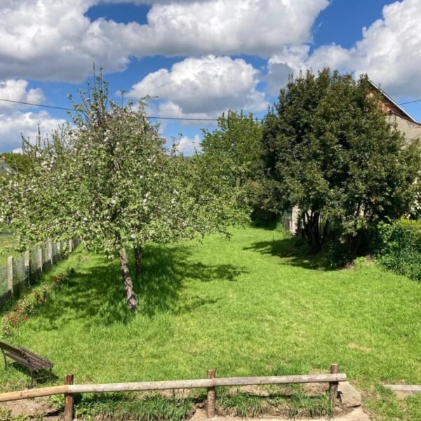 Jardin clos du Gite Paddy's Cottage en Normandie à Clécy dans le Calvados