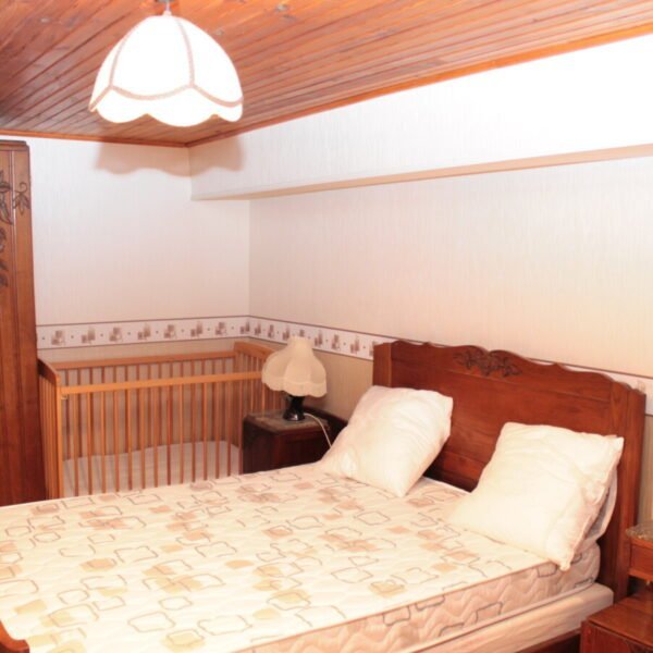 Chambre double du Gîte Nouhaillaguet dans le Limousin à Dournazac en Haute Vienne