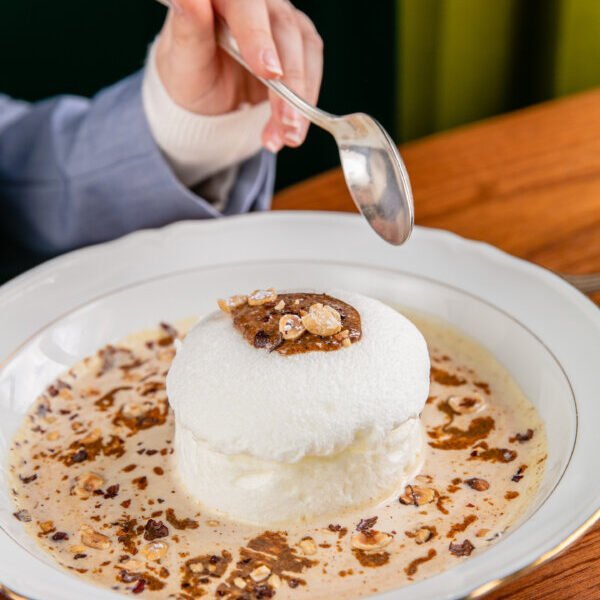 Dessert au restaurant gastronomique de la Demeures de Campagne - Domaine de Maffliers dans le Val D'Oise en Ile de France