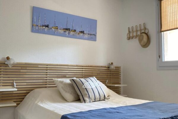 Appartements T2, vue mer, climatisés à Banyuls sur mer