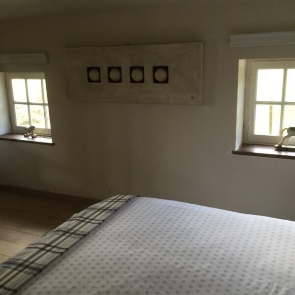 Chambre double des Gites Le Paddock du Bec en Normandie au Bec-Hellouin dans l' Eure