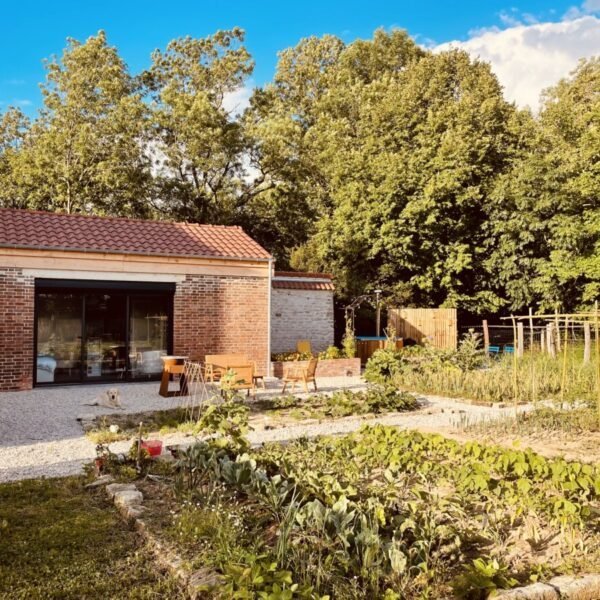 Le jardin du Cottage du potager dans l'Aube
