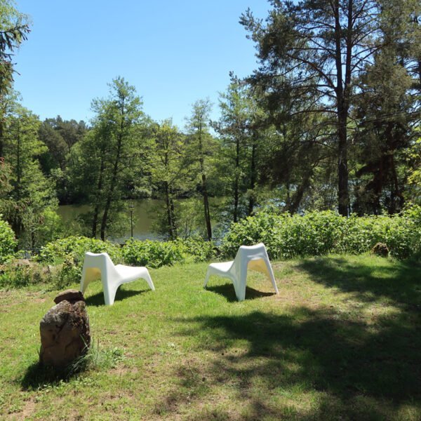 Jardin du Gite Tessignou en Auvergne dans le Puy de Dôme à Aydat