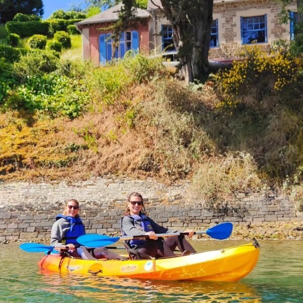 Randonnée en canoé Kayak avec Kayak Emeraude Aventure à St Malo en Bretagne en Ile et Vilaine