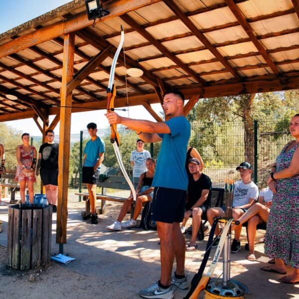 Tir à l'arc au Domaine de la Bergerie dans le Var