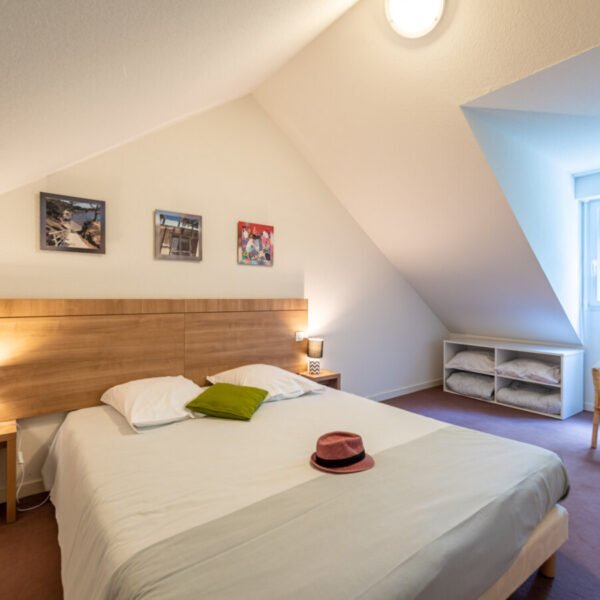 Chambre double du Domaine du Golf en Maine-et-Loire dans le Pays de la Loire à Saumur