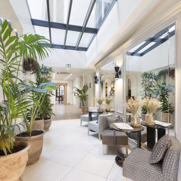 Lobby de l'Hotel Albert 1er en Haute-Garonne en Occitanie à Toulouse