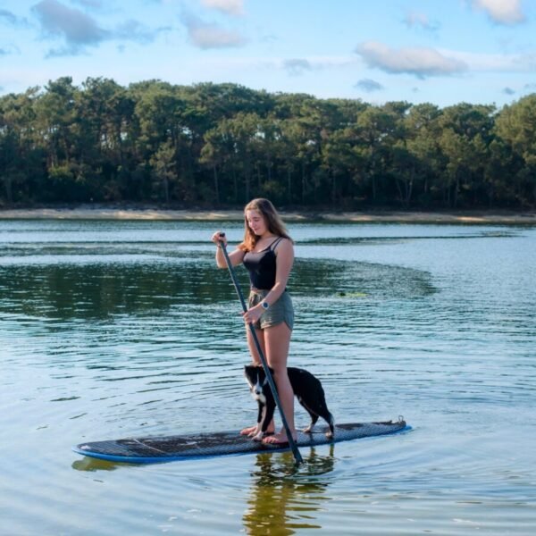 Cani-Paddle à faire à proximité du camping Le Vieux Port dans les Landes en Nouvelle-Aquitaine à Messanges