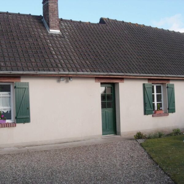 Vu extérieure du Gîte - La Forge à Quesnoy le Montant à Somme en Hauts de France