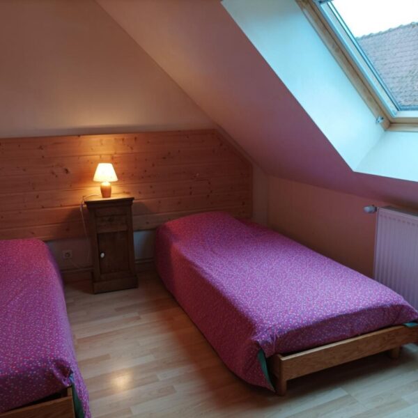 chambre du Gîte d'Allonville à Allonville tout près d'Amiens