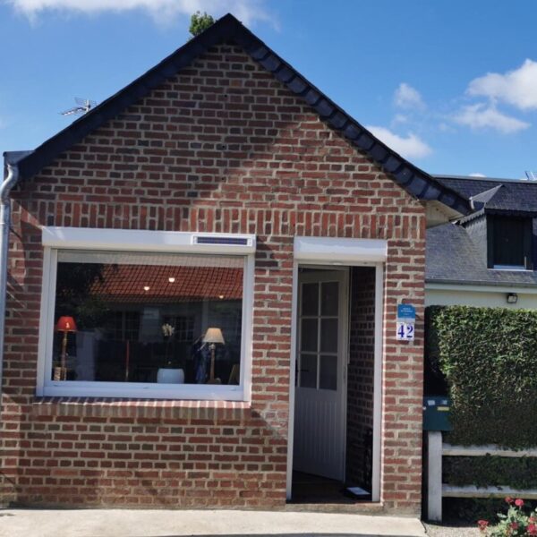 Entrée du Studio le 42près de la Baie de Somme dans la Somme dans les Hauts de France