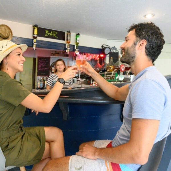 Bar au Camping Sea Green Le Paradis à Talmont-Saint-Hilaire en Vendée dans le Pays de la Loire