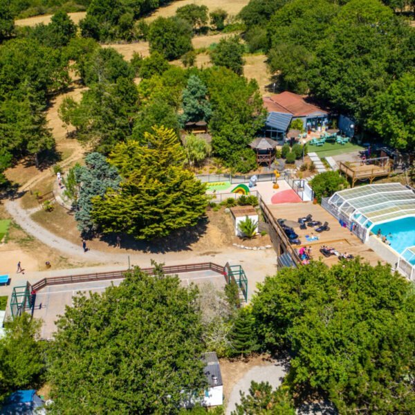 Vu du Camping Sea Green Le Paradis à Talmont-Saint-Hilaire en Vendée dans le Pays de la Loire