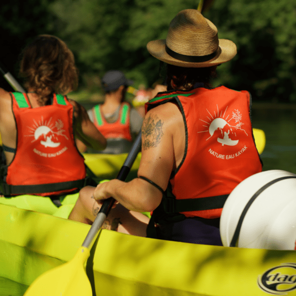 Canoe à Naturokayarc à Lapenne en Ariège en Occitanie