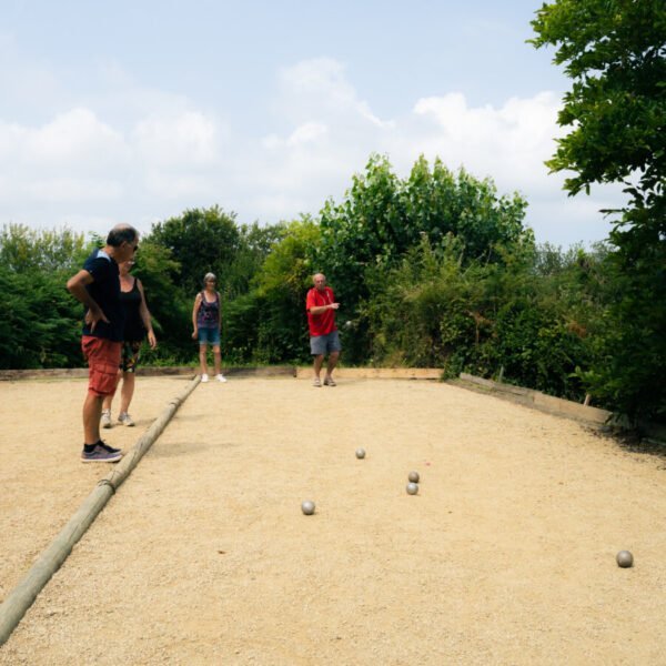 Pétanque au camping Cap de Bréhat dans les Cotes d'Armor
