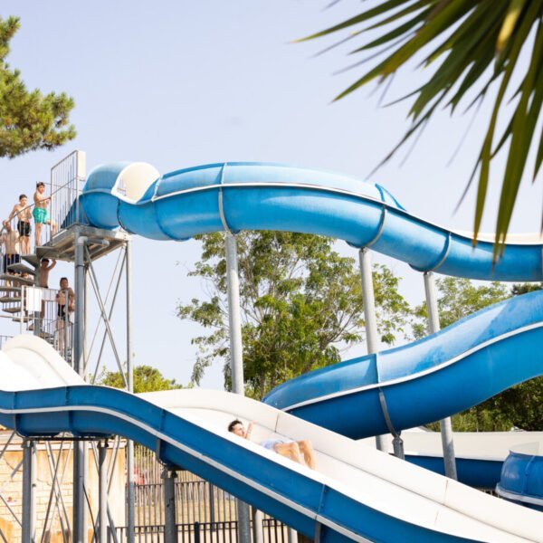 Piscine du camping La Palmyre qui accepte les animaux.