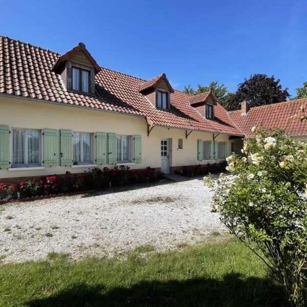 Vue extérieure du Maison Le Pré des Henson à Ponthoile dans la Somme en Hauts-de-France