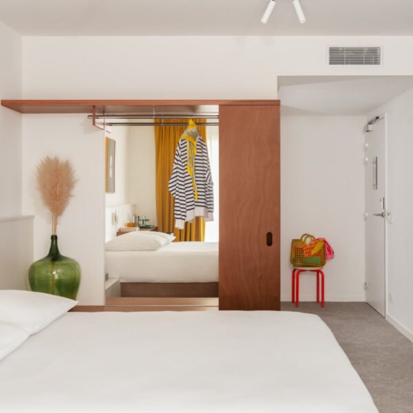 Chambre double à l'Hôtel Vertime aux Sables d'Olonne en Vendée sur la Côte Atlantique