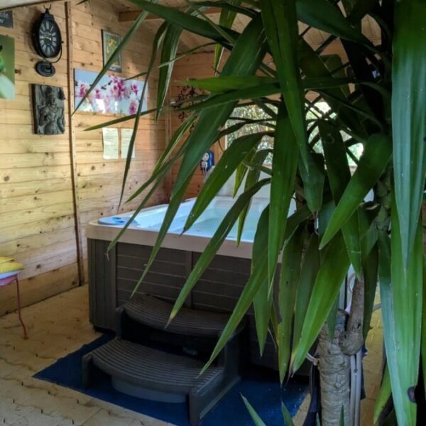 Spa des Chambres d'hôtes Les Tournesols en Beaujolais près de Mâcon en Saône-et-Loire en Bourgogne