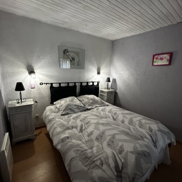 Chambre double du du Gîte Le Jardin d'Ève dans l'Aude en Occitanie