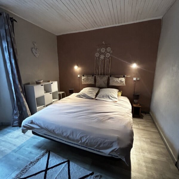 Chambre double du du Gîte Le Jardin d'Ève dans l'Aude en Occitanie