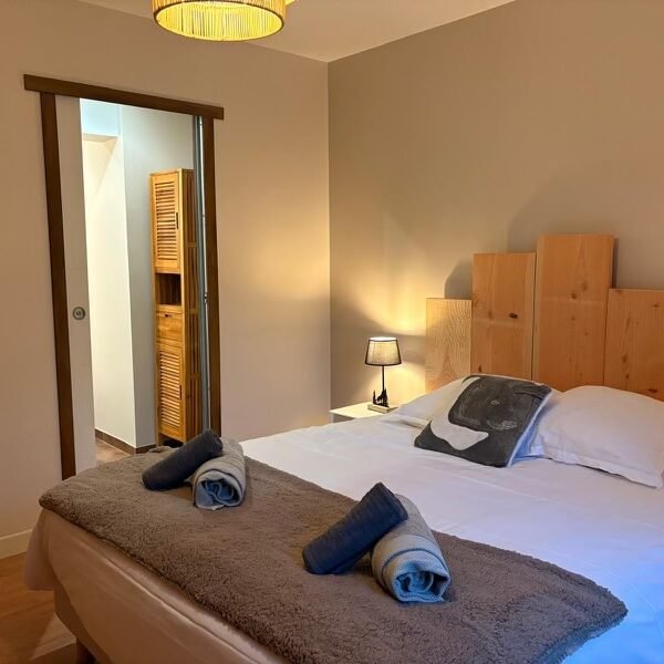 Chambre double cosy du Gîte Le Clos de Félicie dans les Vosges à La Bresse en Montagne