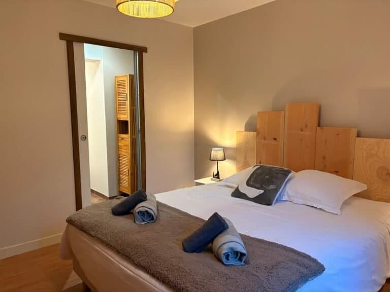 Chambre double cosy du Gîte Le Clos de Félicie dans les Vosges à La Bresse en Montagne