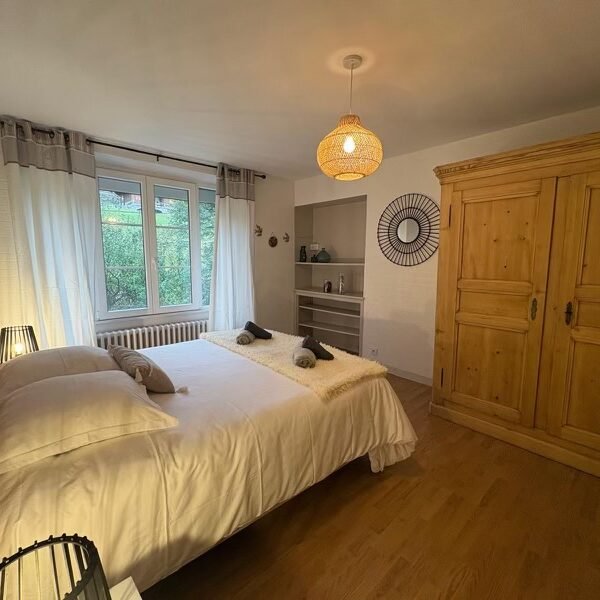 Chambre double cosy du Gîte Le Clos de Félicie dans les Vosges à La Bresse en Montagne