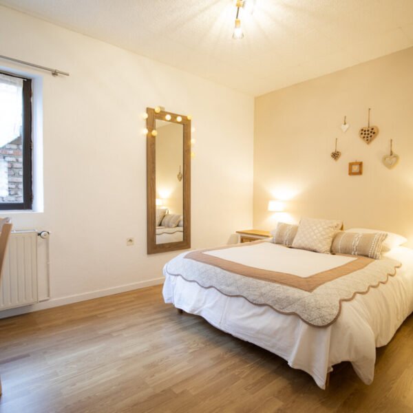 Chambre douillette aux Gites Le vieux Pressoir à Dieffenthal en Alsace