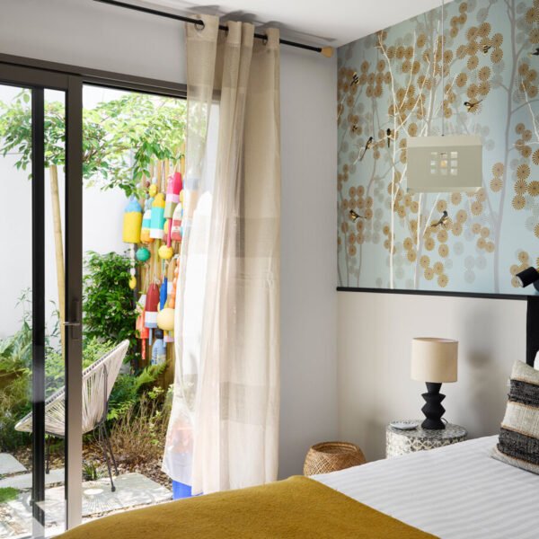 Chambre parentale de la Villa 2 L'Ile by Les Villas Majolie dans le Finistère en Bretagne